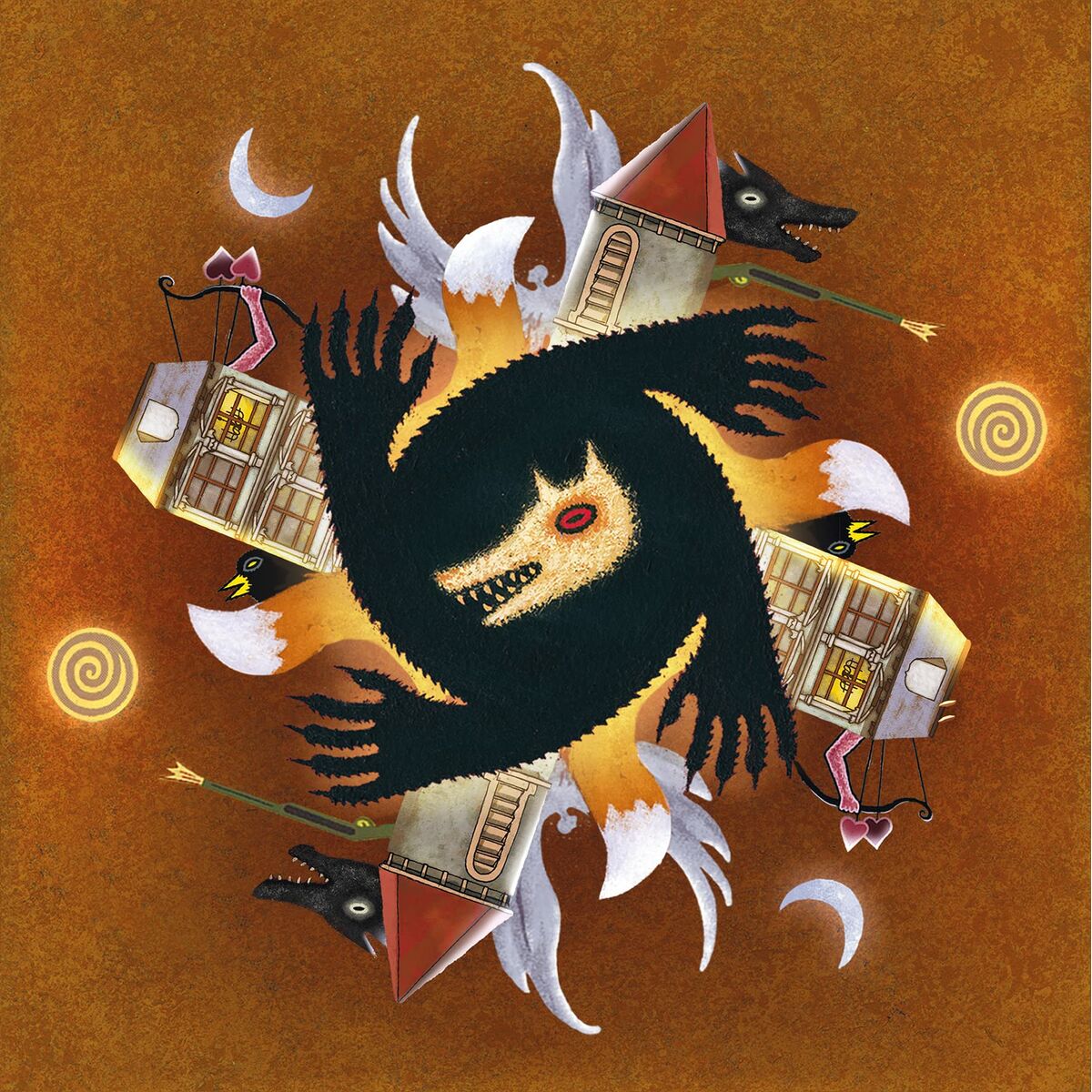 Board game Asmodee Les Loups-garous De Thiercelieux – The Pact: The Integral