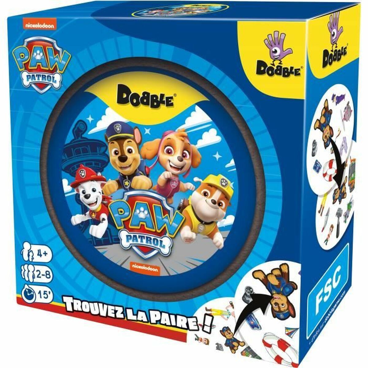 Educational Game Asmodee Dobble Paw Patrol Multicolour Educational Game Asmodee Dobble Paw Patrol Multicolour