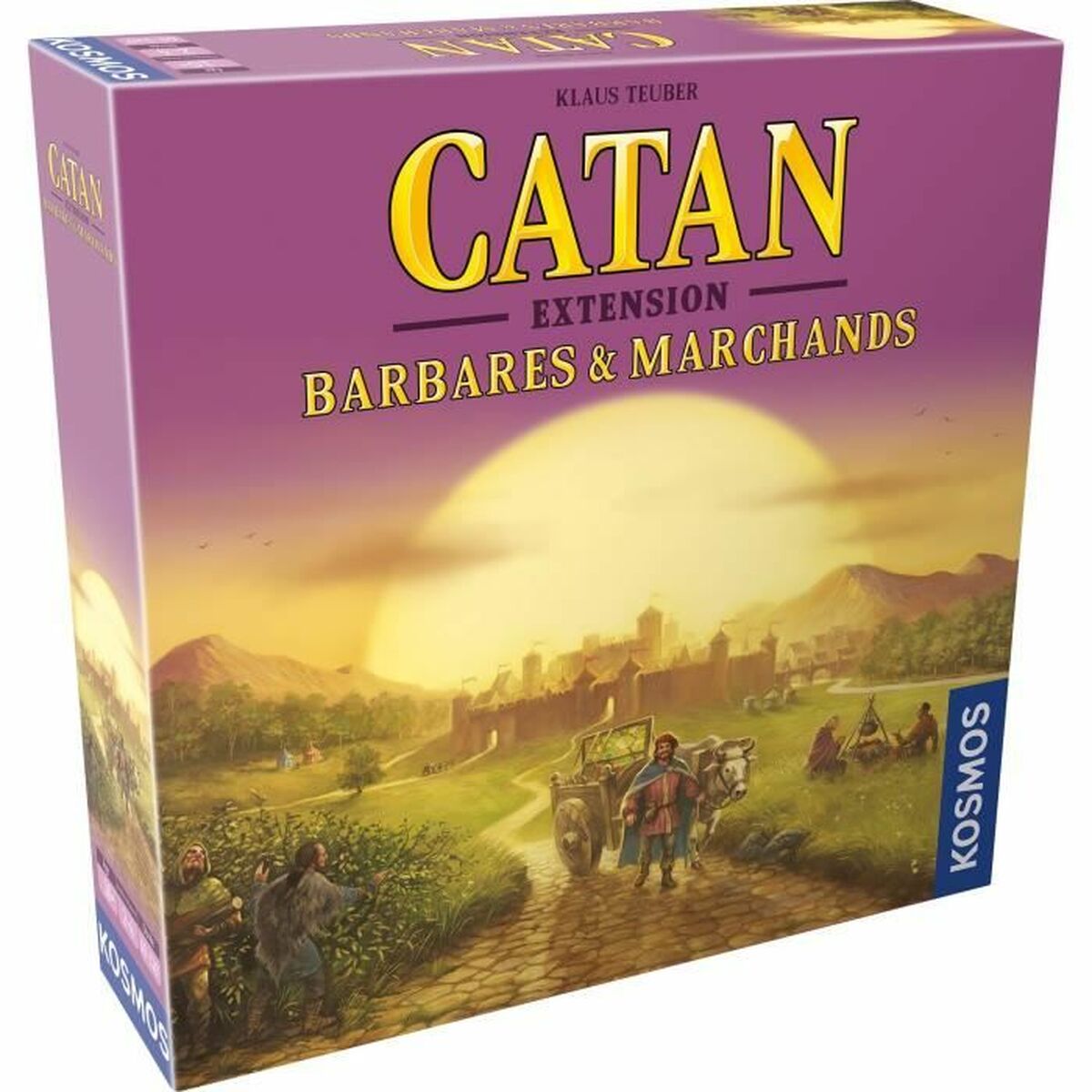 Board game Asmodee Catan – Expansion: Barbarians & Merchants