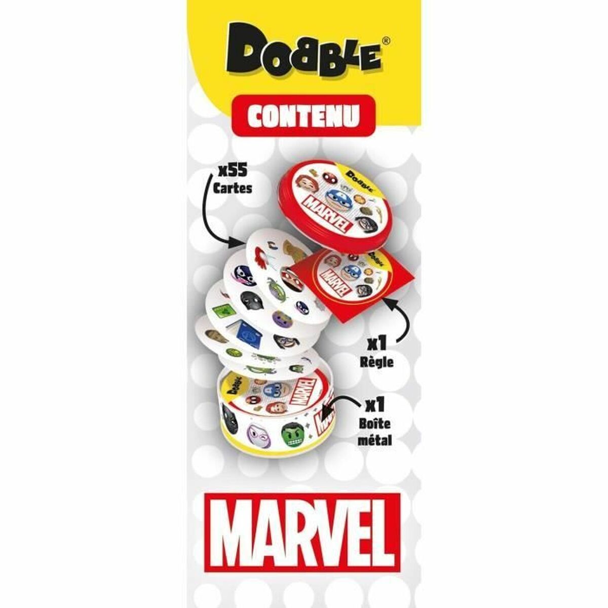 Educational Game Asmodee Dobble: Marvel Educational Game Asmodee Dobble: Marvel