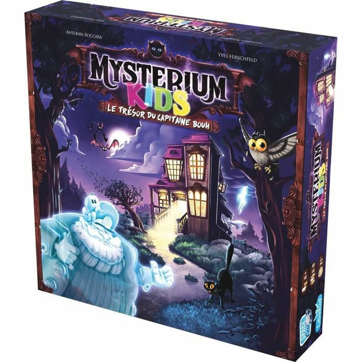 Board game Asmodee Mysterium Kids: Le Trsor du Capitaine Bouh (FR)