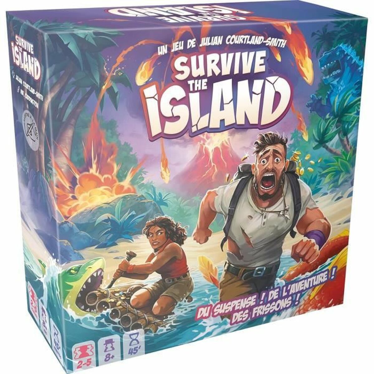 Board game Asmodee Survive The Island Board game Asmodee Survive The Island