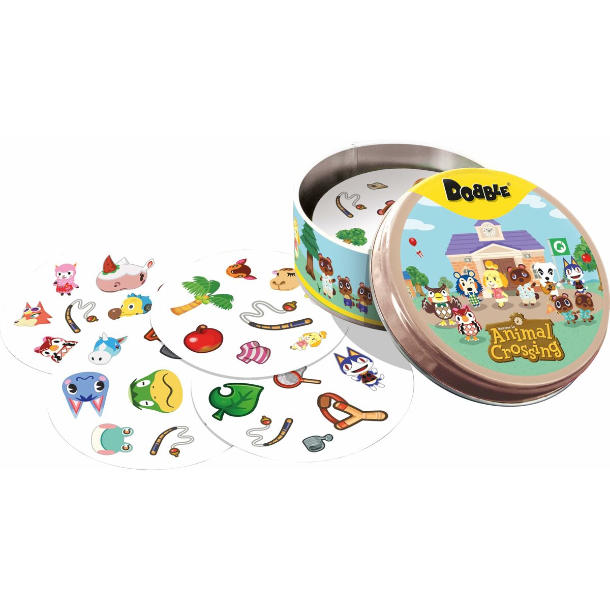 Board game Asmodee Dobble : Animal Crossing