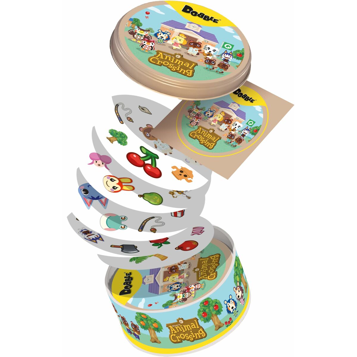 Board game Asmodee Dobble : Animal Crossing