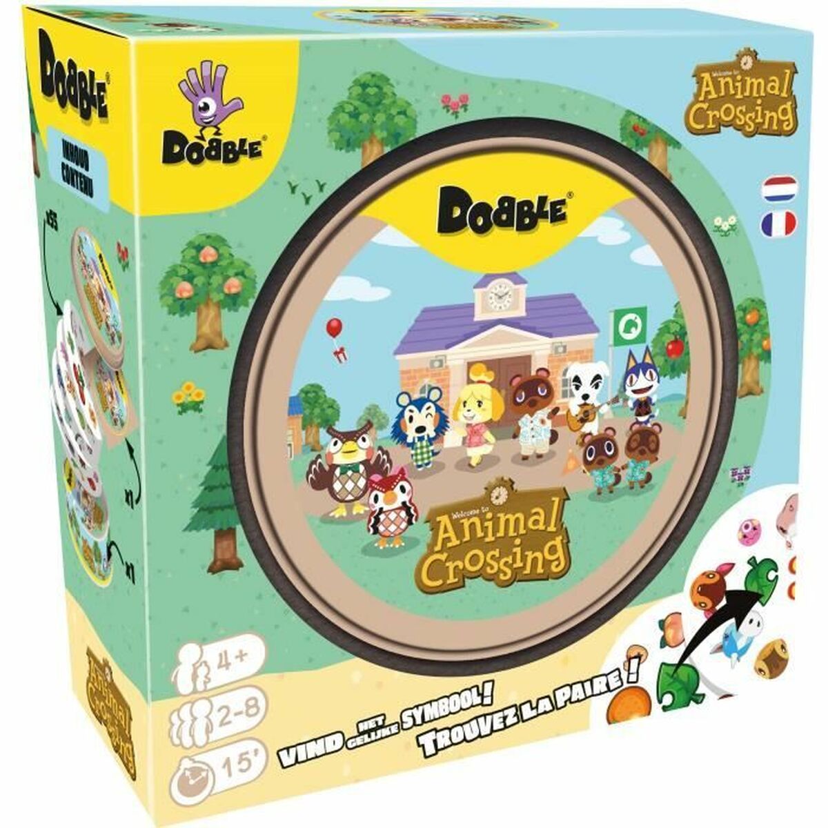 Board game Asmodee Dobble : Animal Crossing Board game Asmodee Dobble : Animal Crossing