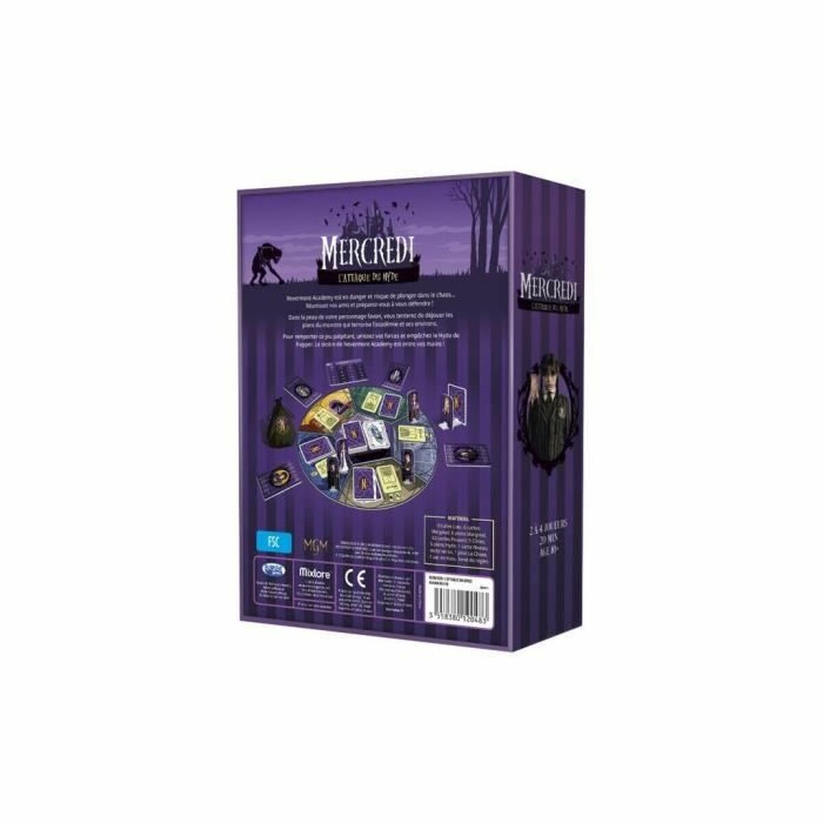 Board game Asmodee Wednesday – The Hyde Attack