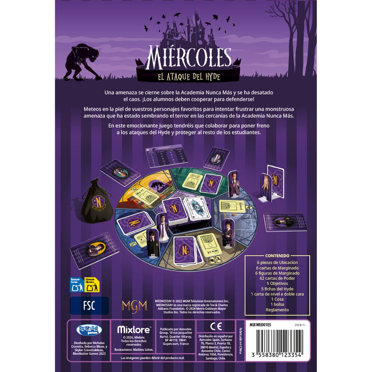 Educational Game Asmodee El ataque del Hyde