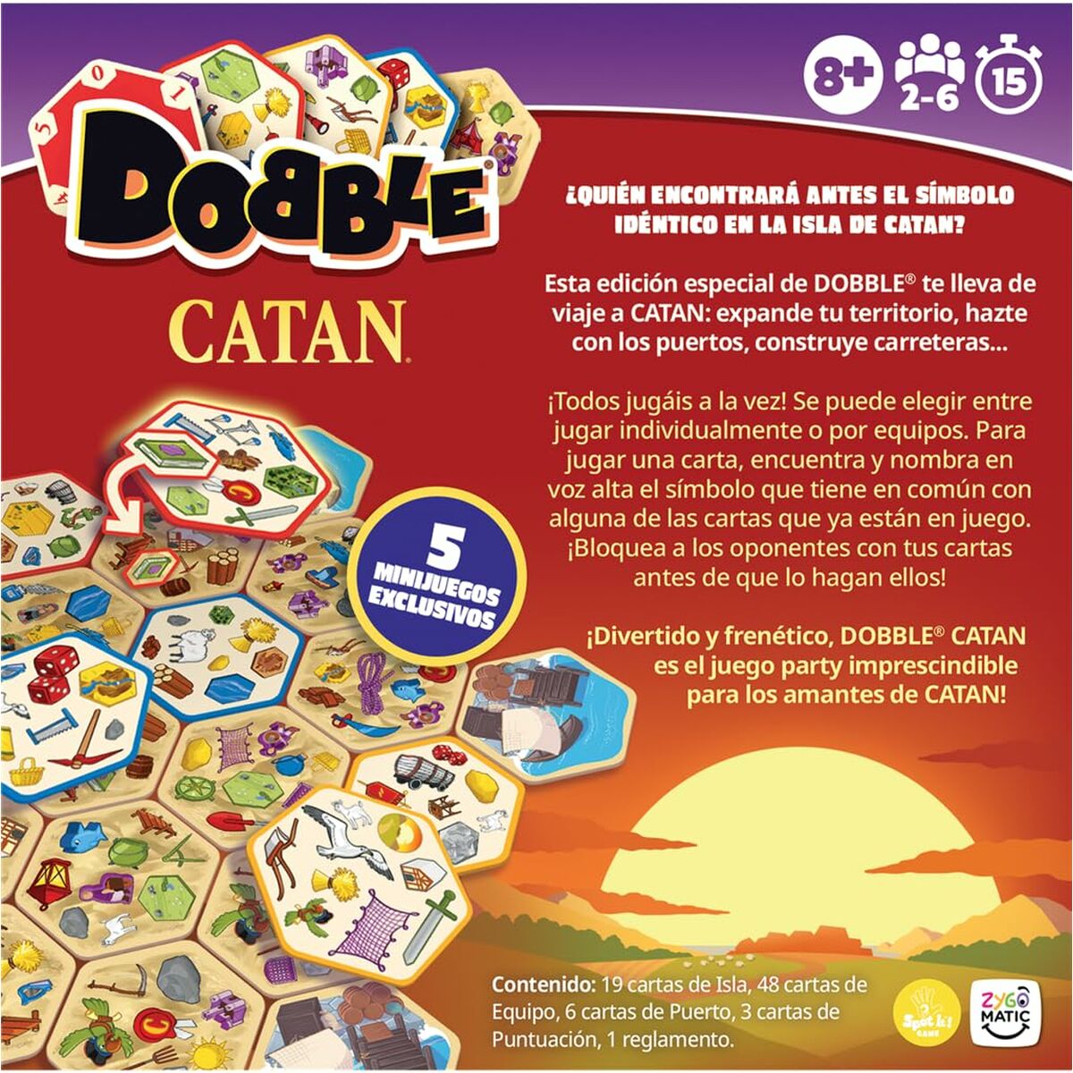 Educational Game Asmodee catan