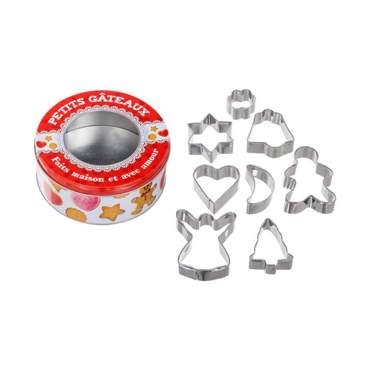 Moldes para Galletas Secret de Gourmet 8 Pieces Moldes para Galletas Secret de Gourmet 8 Pieces