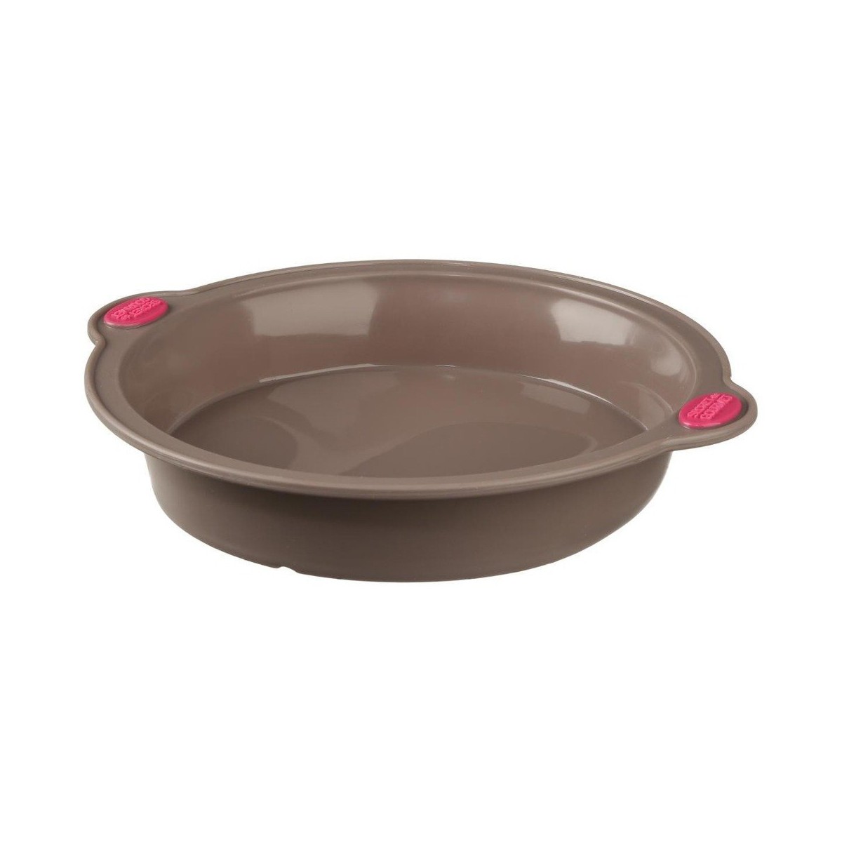 Silicone Mould with Handle Secret de Gourmet Brown Silicone 24 cm Silicone Mould with Handle Secret de Gourmet Brown Silicone 24 cm