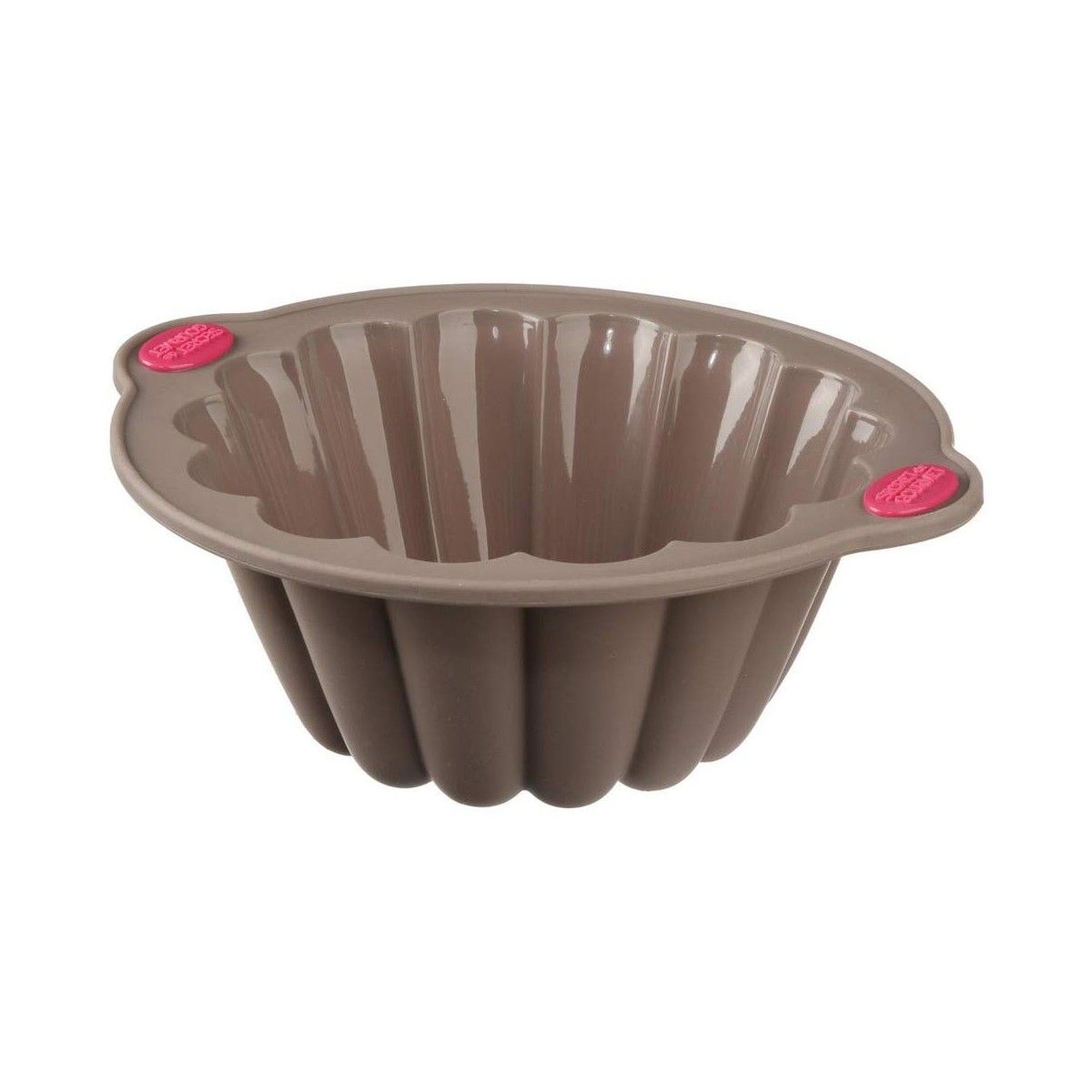 Cake Mould Secret de Gourmet Brown Silicone 22 cm Cake Mould Secret de Gourmet Brown Silicone 22 cm