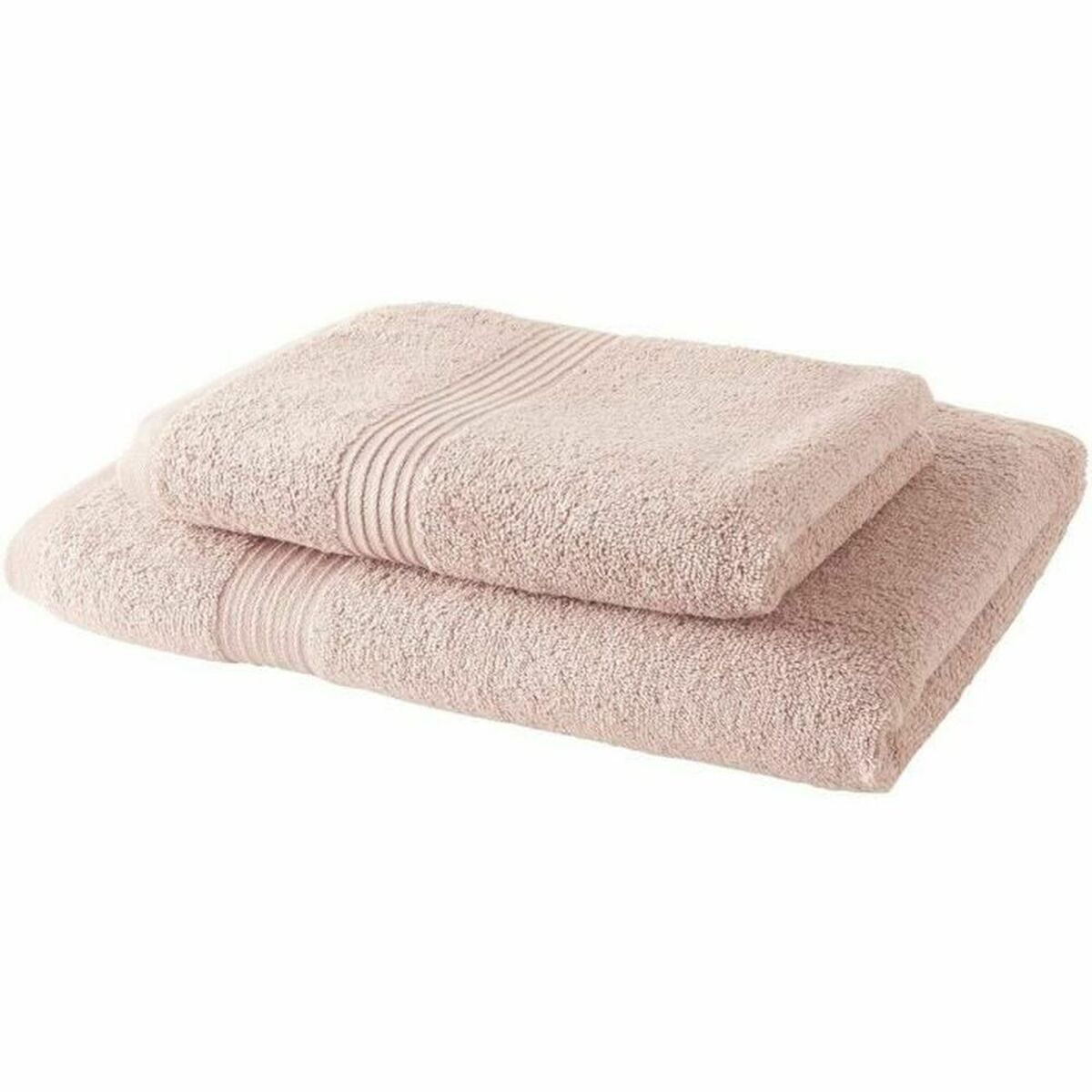 Towel set TODAY Light Pink 100% cotton Towel set TODAY Light Pink 100% cotton