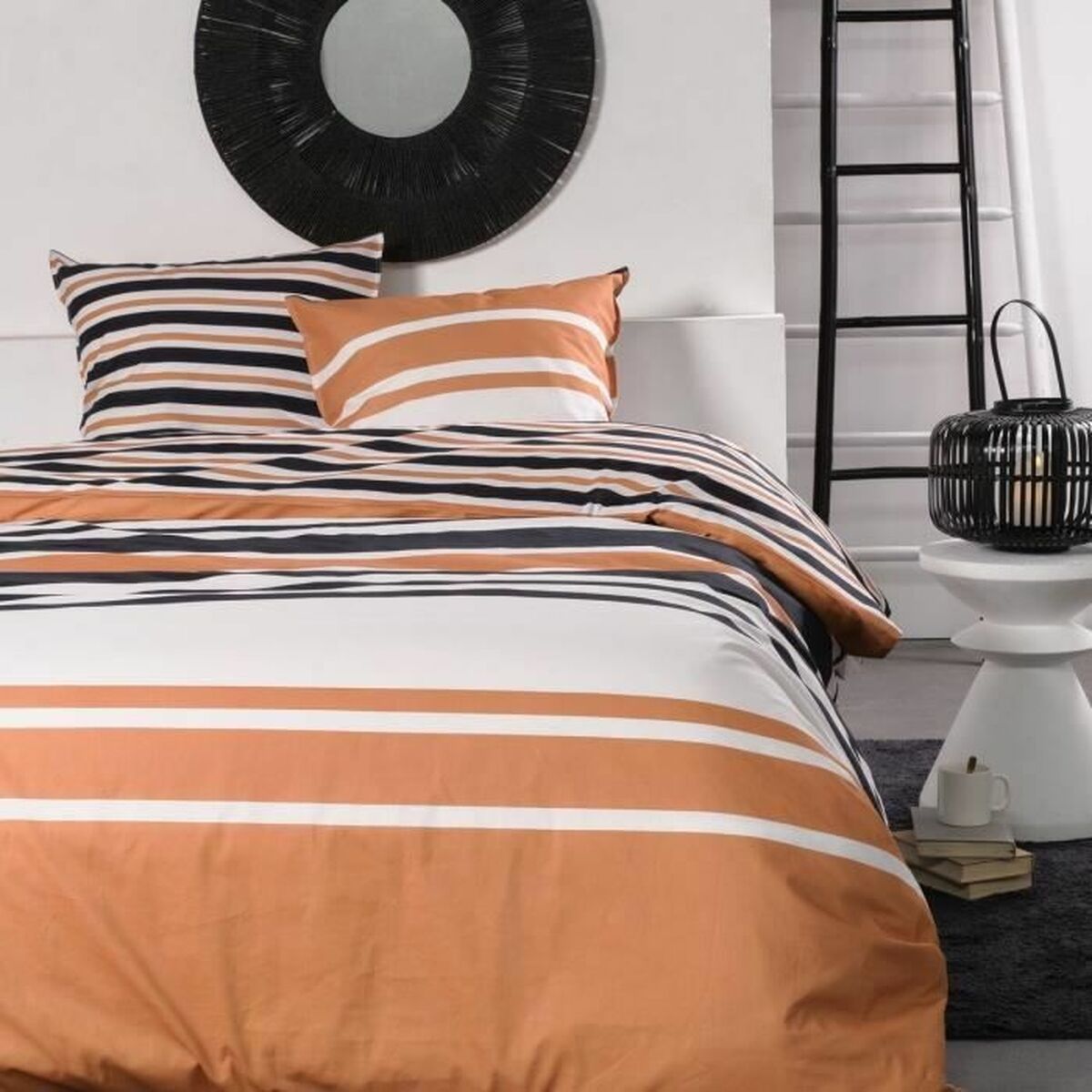 Duvet cover set TODAY Orange 240 x 200 cm Duvet cover set TODAY Orange 240 x 200 cm