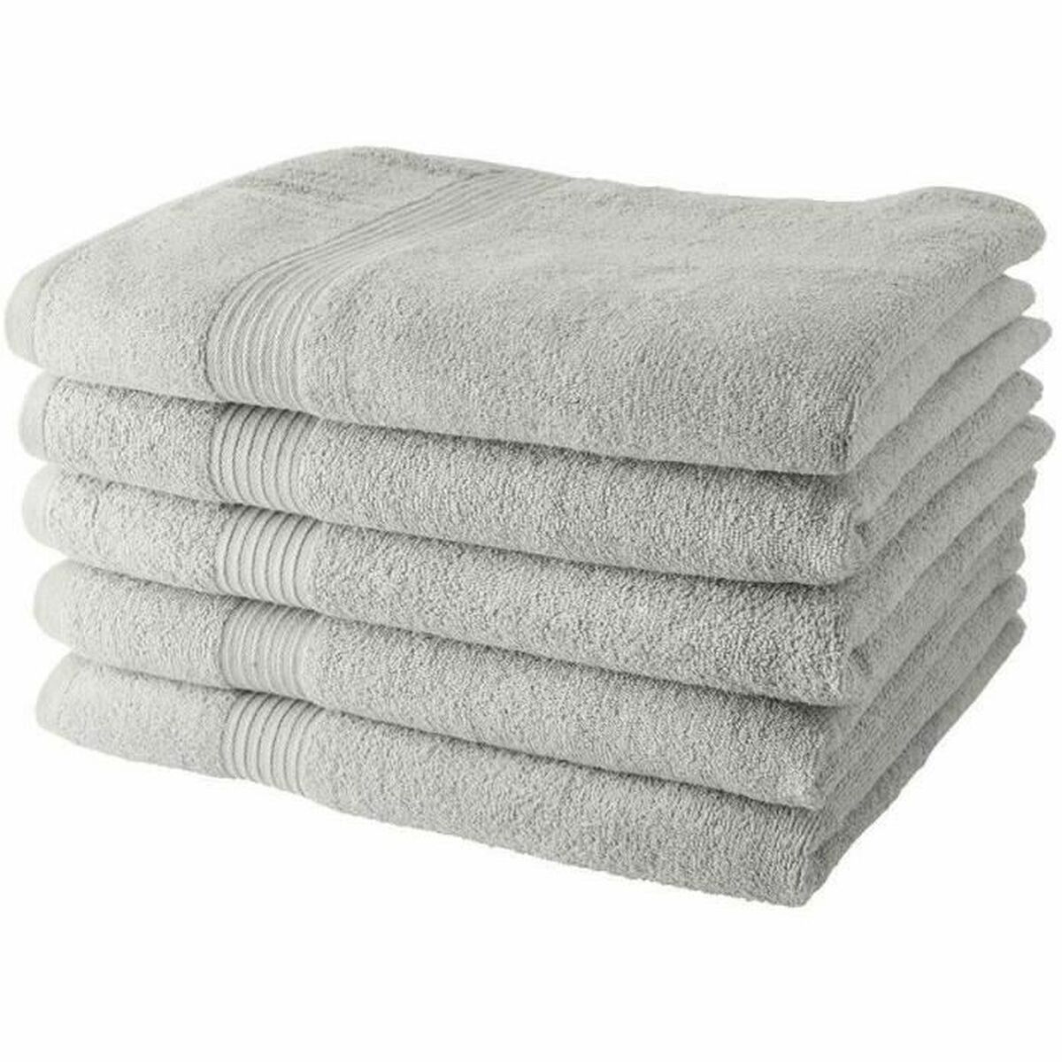 Towel set TODAY White 5 Pieces 70 x 130 cm Towel set TODAY White 5 Pieces 70 x 130 cm