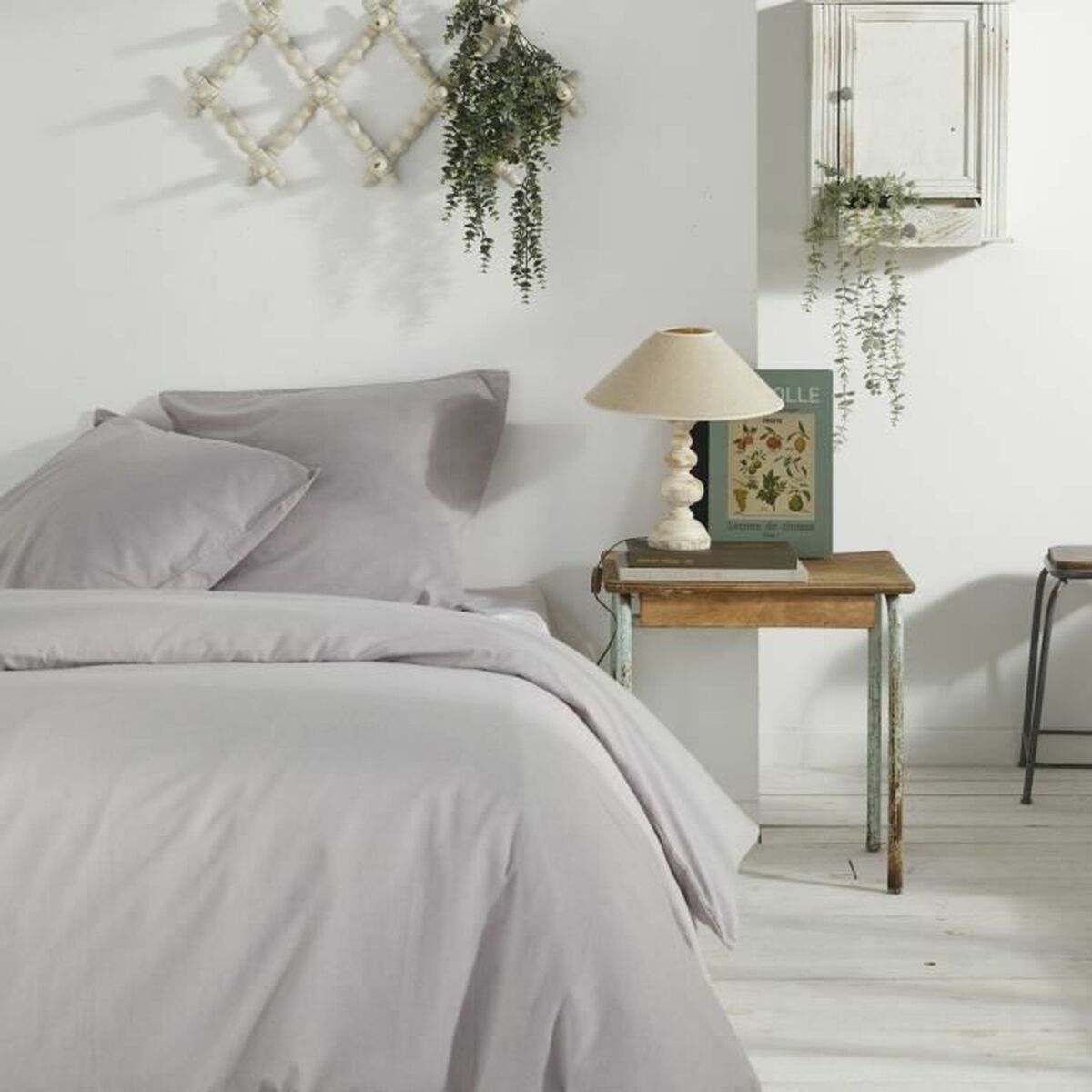 Duvet cover set TODAY Light grey Super king 240 x 260 cm