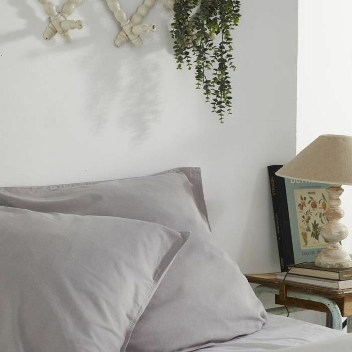 Duvet cover set TODAY Light grey Super king 240 x 260 cm