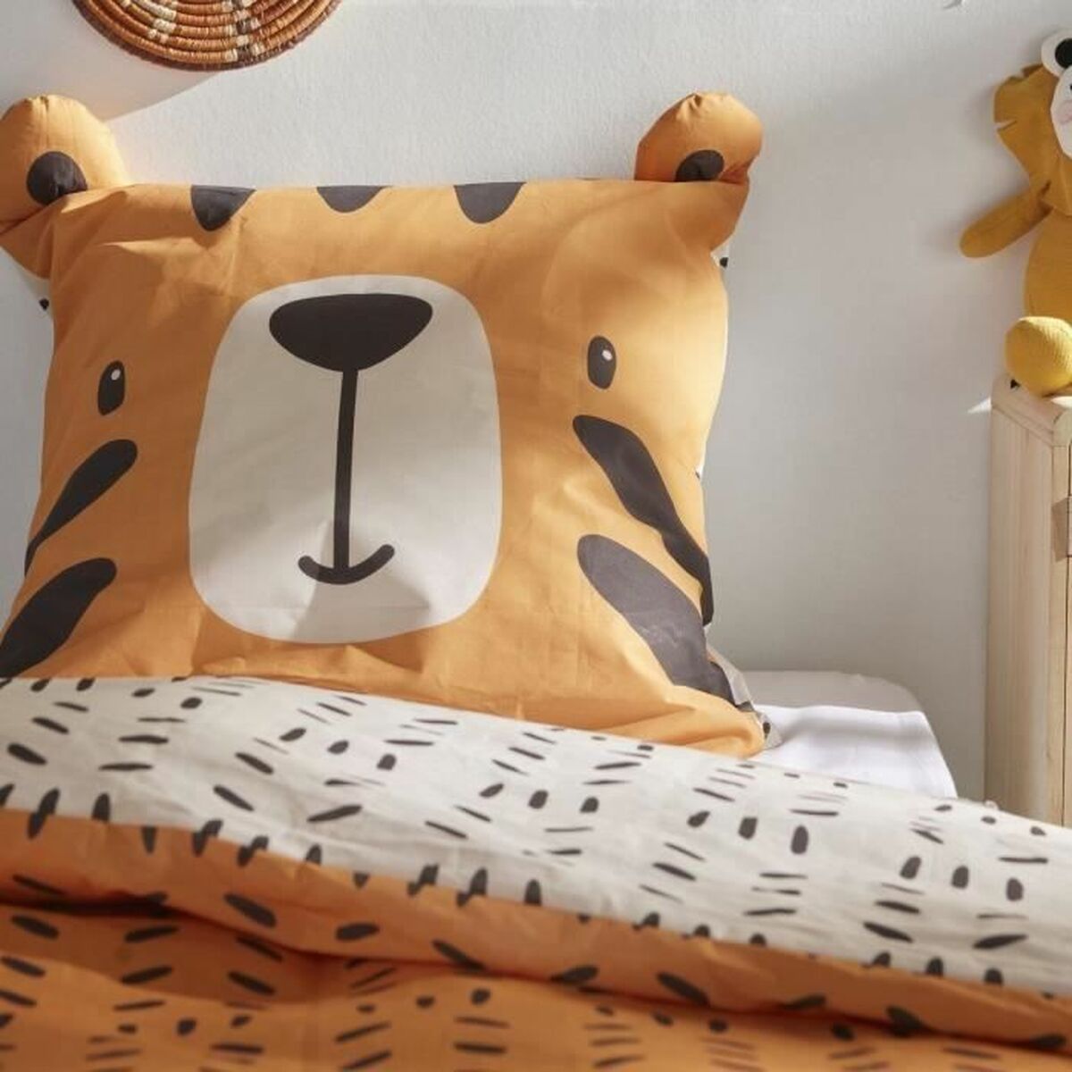 Duvet cover set TODAY Mustard 140 x 200 cm