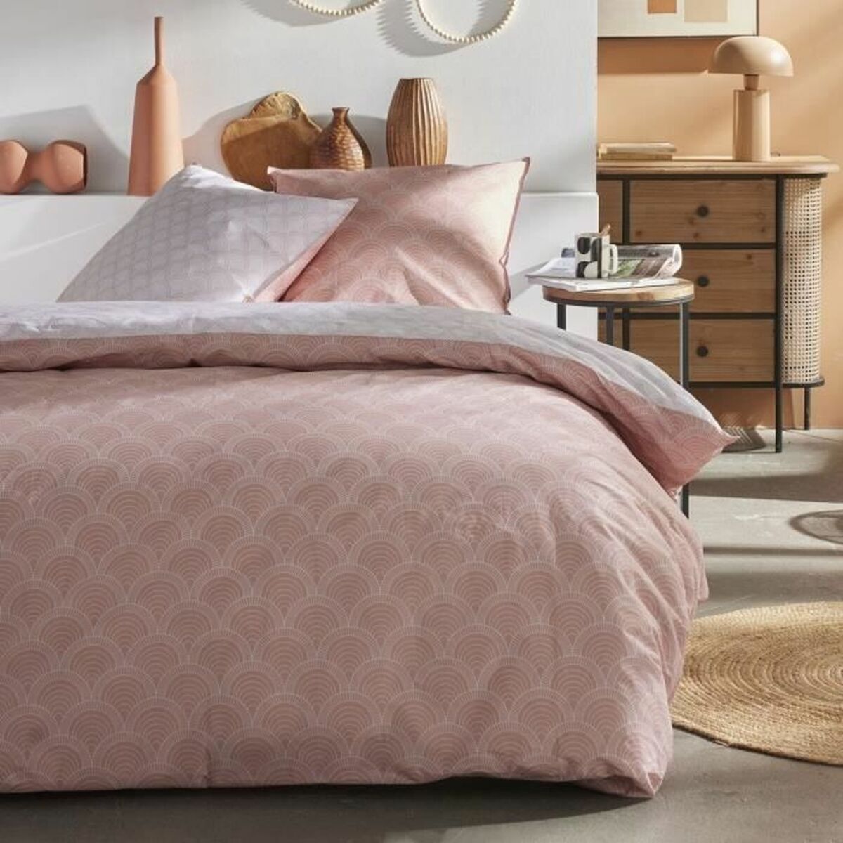Duvet cover set TODAY Pink Rose