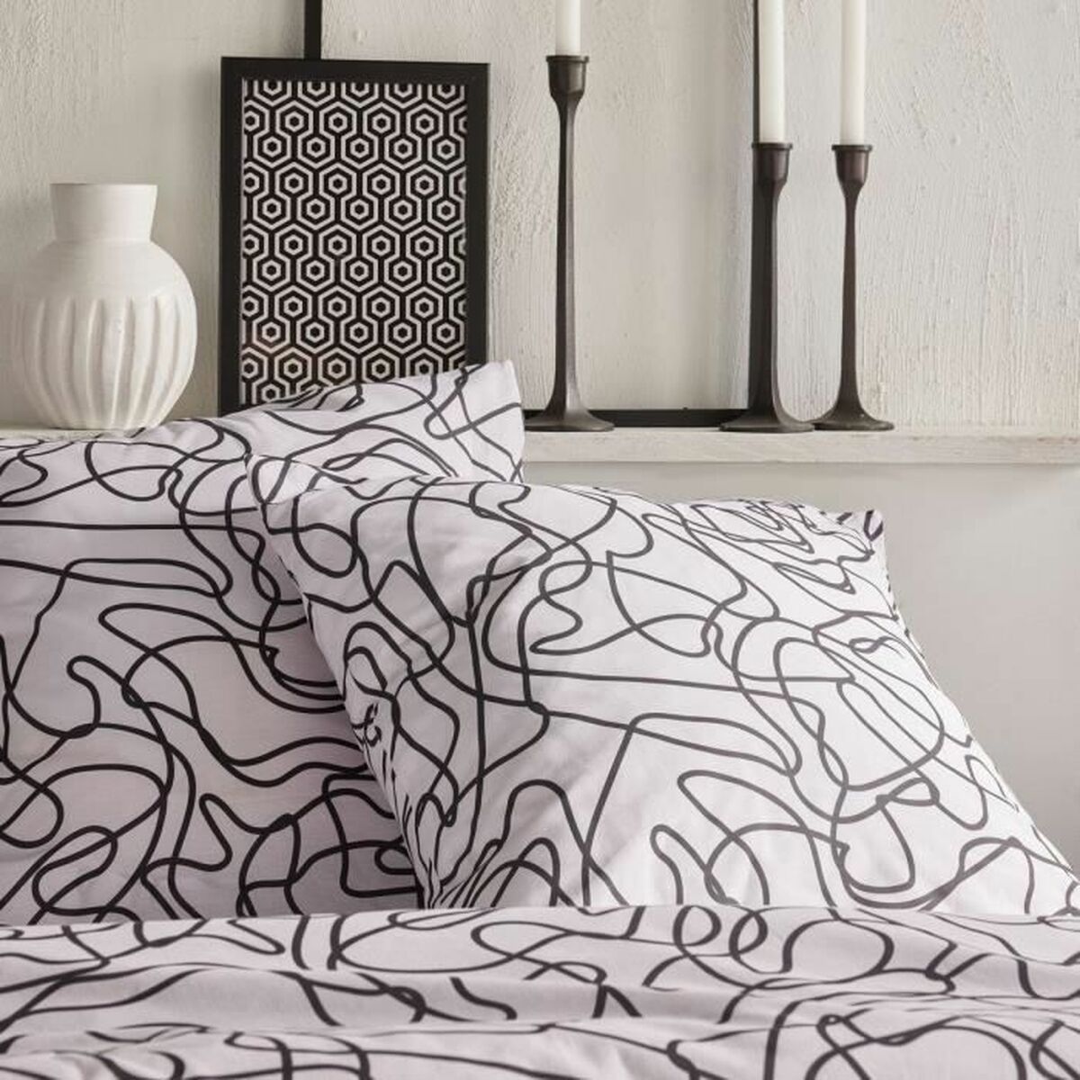 Duvet cover set TODAY White Super king 2 Pieces