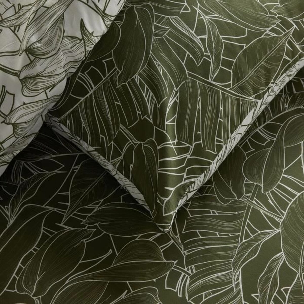 Duvet cover set TODAY Green Vert Super king 2 Pieces