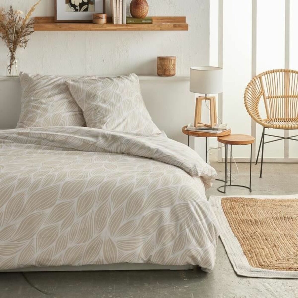 Duvet cover set TODAY Beige Super king 2 Pieces