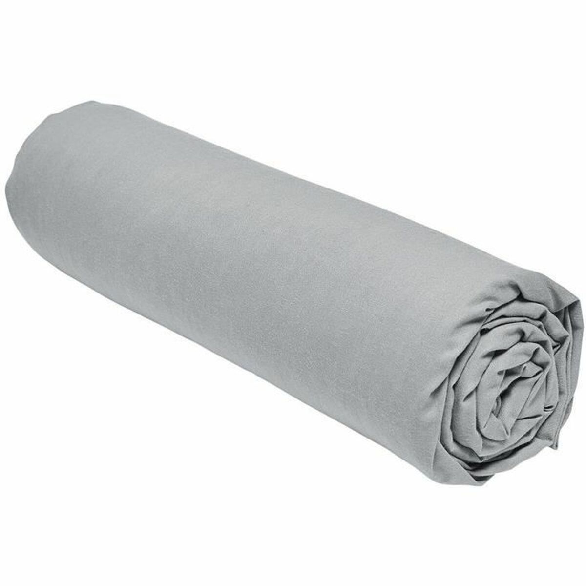 Fitted bottom sheet TODAY Grey 160 x 200 cm Fitted bottom sheet TODAY Grey 160 x 200 cm