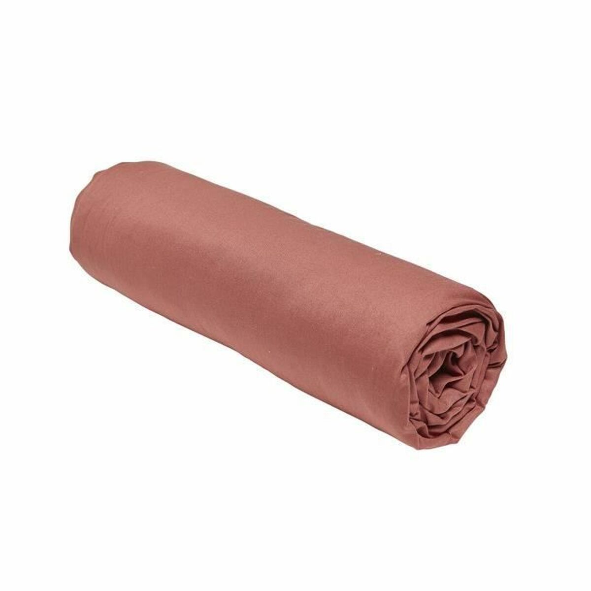Fitted bottom sheet TODAY Essential Terracotta 140 x 200 cm Fitted bottom sheet TODAY Essential Terracotta 140 x 200 cm