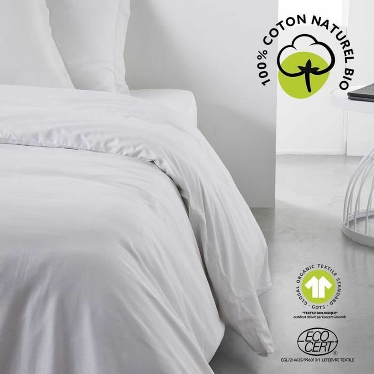 Duvet cover set TODAY White 240 x 260 cm