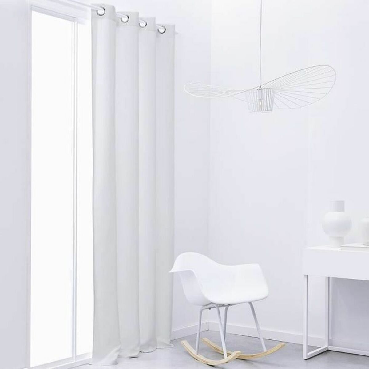 Curtain TODAY White 140 x 240 cm Curtain TODAY White 140 x 240 cm
