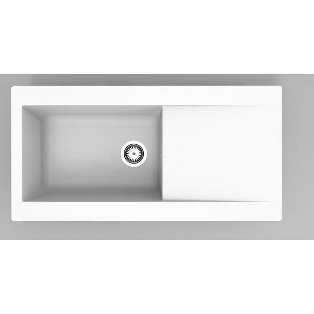 Sink with One Basin and Drainer Stradour Sink with One Basin and Drainer Stradour