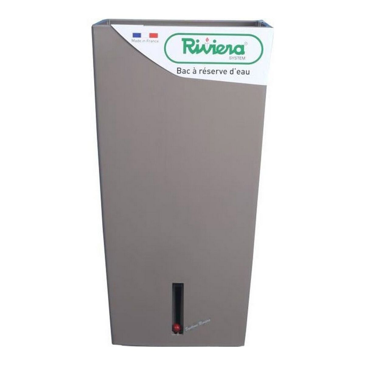 Self-watering flowerpot Riviera Eva New Taupe Squared 28 x 28 x 52 cm Self-watering flowerpot Riviera Eva New Taupe Squared 28 x 28 x 52 cm