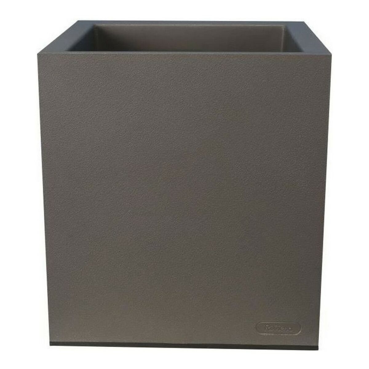 Plant pot Riviera Grey Plastic Squared Plant pot Riviera Grey Plastic Squared