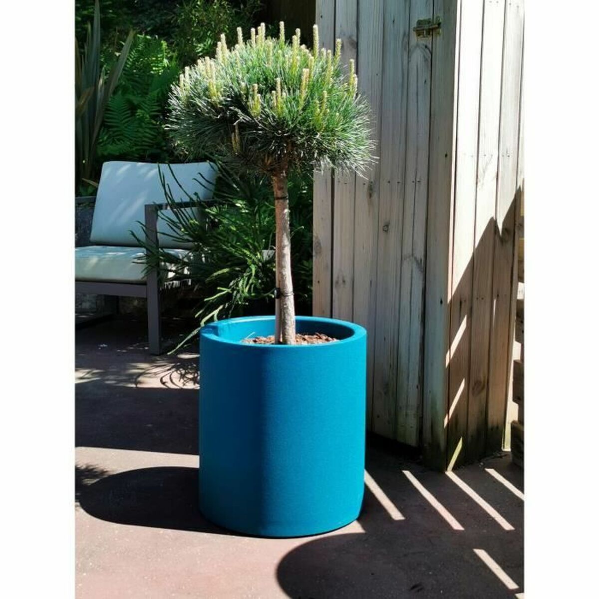 Plant pot Riviera Blue  50 cm