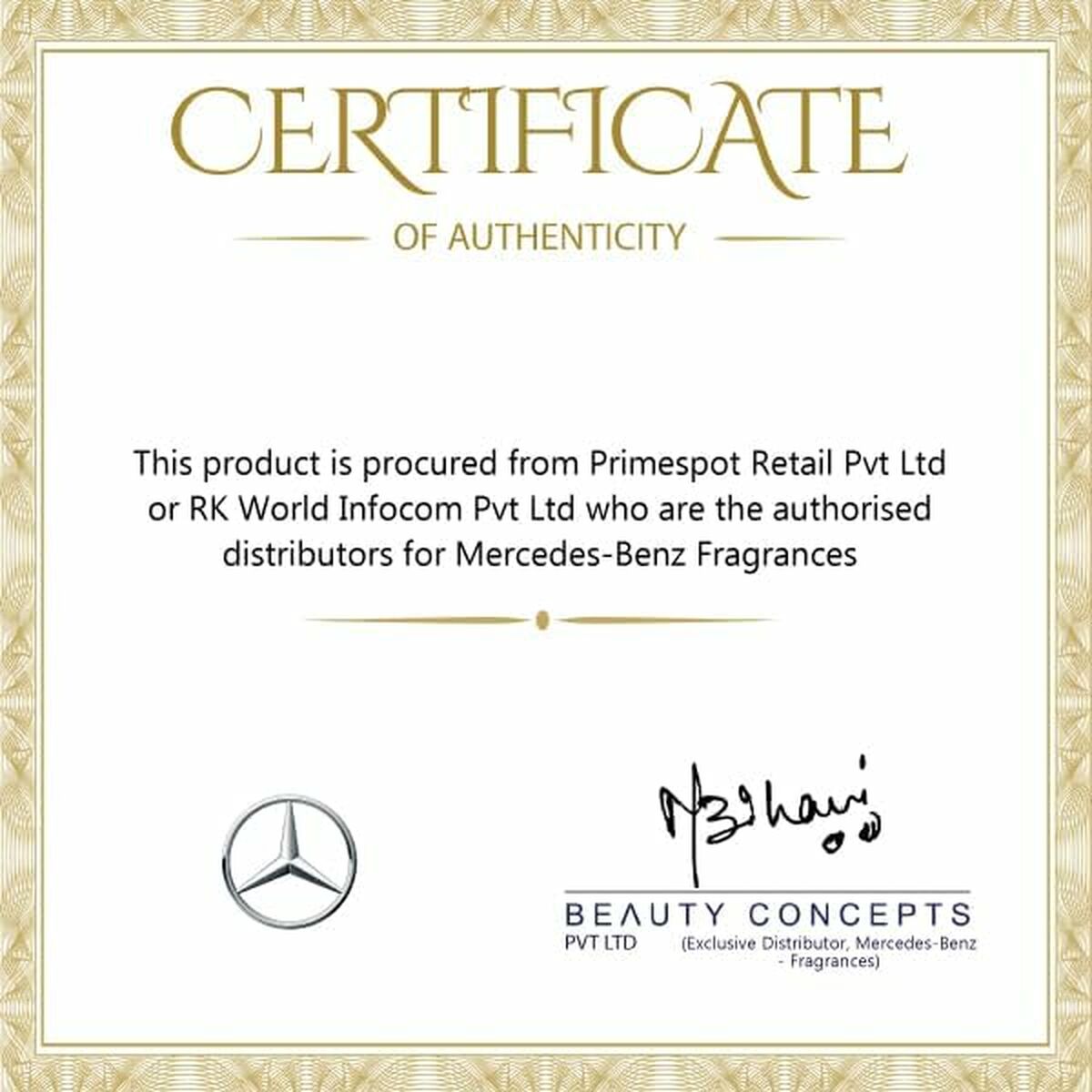 Dressing Gown Mercedes Benz Blue