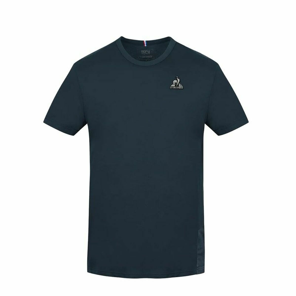 Menâs Short Sleeve T-Shirt Le coq sportif Tech Black Menâs Short Sleeve T-Shirt Le coq sportif Tech Black