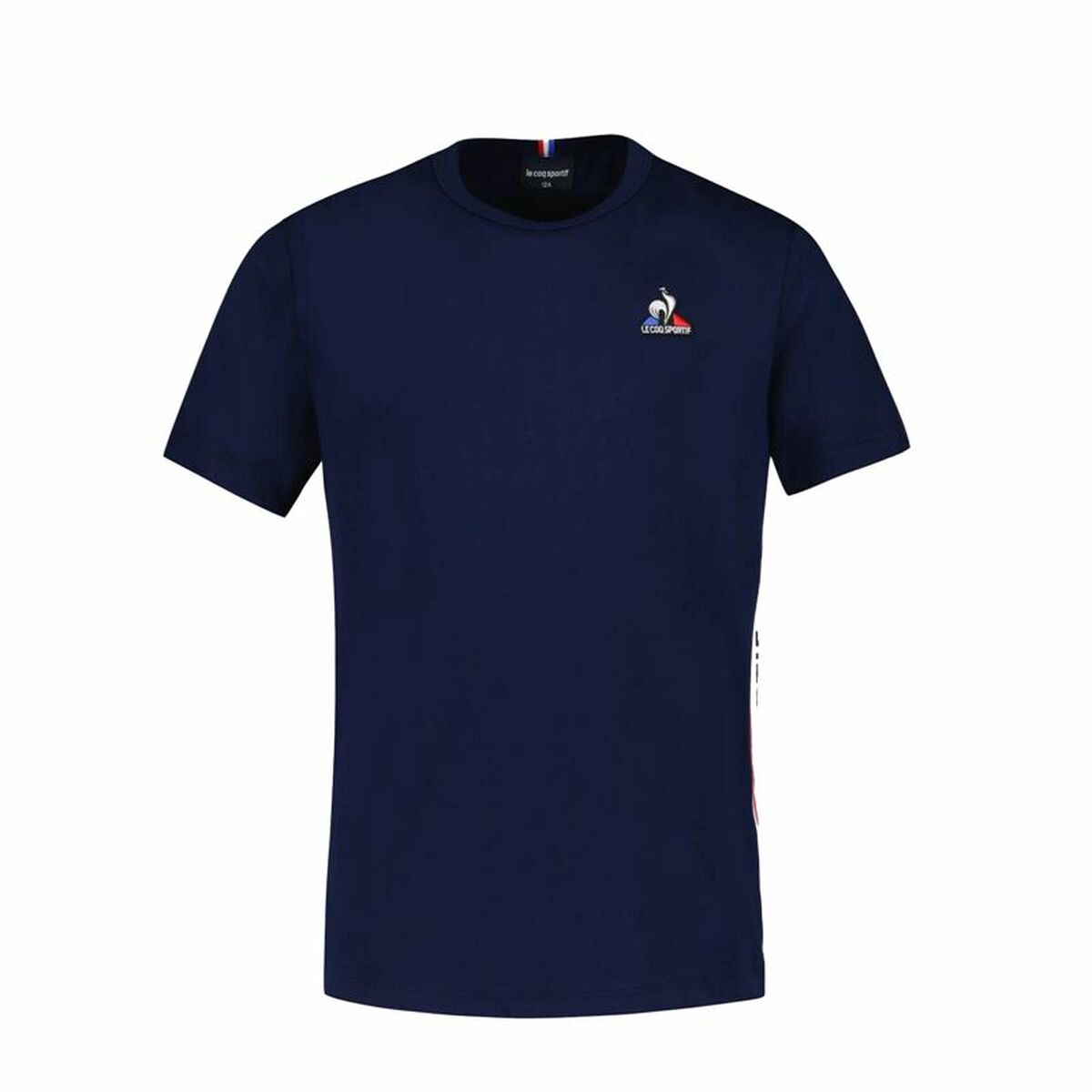 Childrenâs Short Sleeve T-Shirt Le coq sportif N°1 Tricolore Blue Childrenâs Short Sleeve T-Shirt Le coq sportif N°1 Tricolore Blue