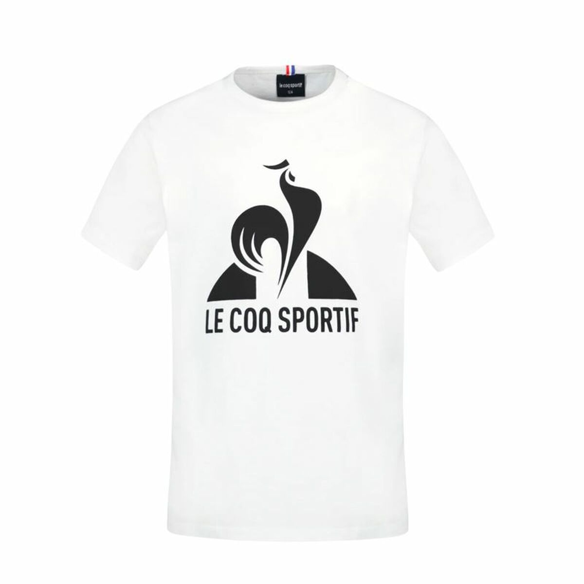 Child’s Short Sleeve T-Shirt Le coq sportif Ess N°1 Enfant New White Child’s Short Sleeve T-Shirt Le coq sportif Ess N°1 Enfant New White