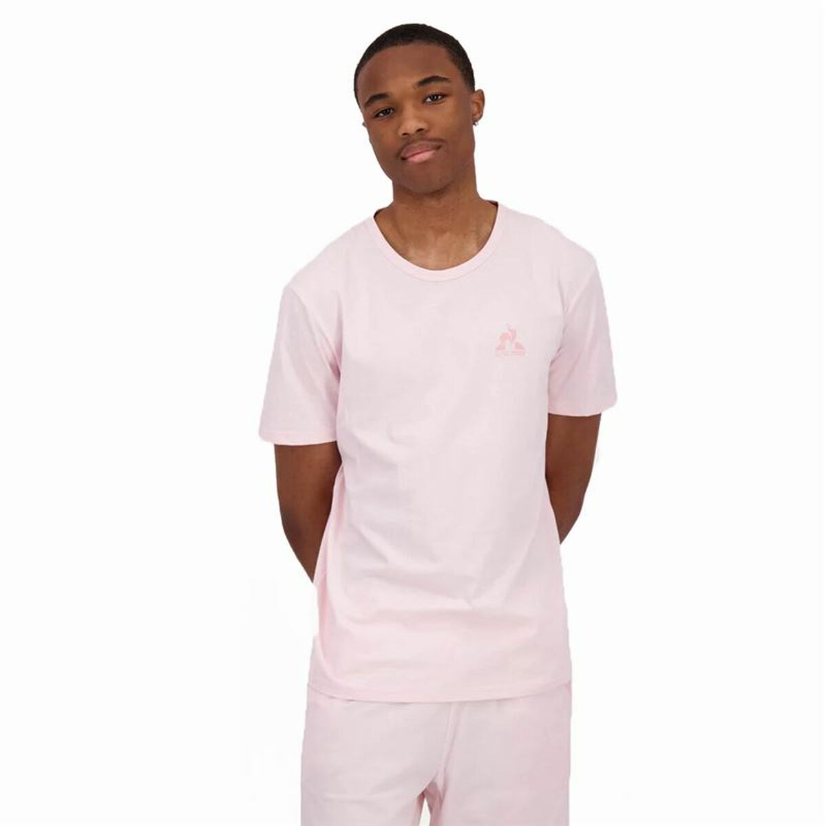 Menâs Short Sleeve T-Shirt Le coq sportif Monochrome N°3 Menâs Short Sleeve T-Shirt Le coq sportif Monochrome N°3