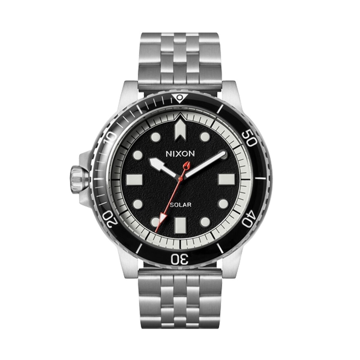 Men’s Watch Nixon A1402-5233 Black Silver