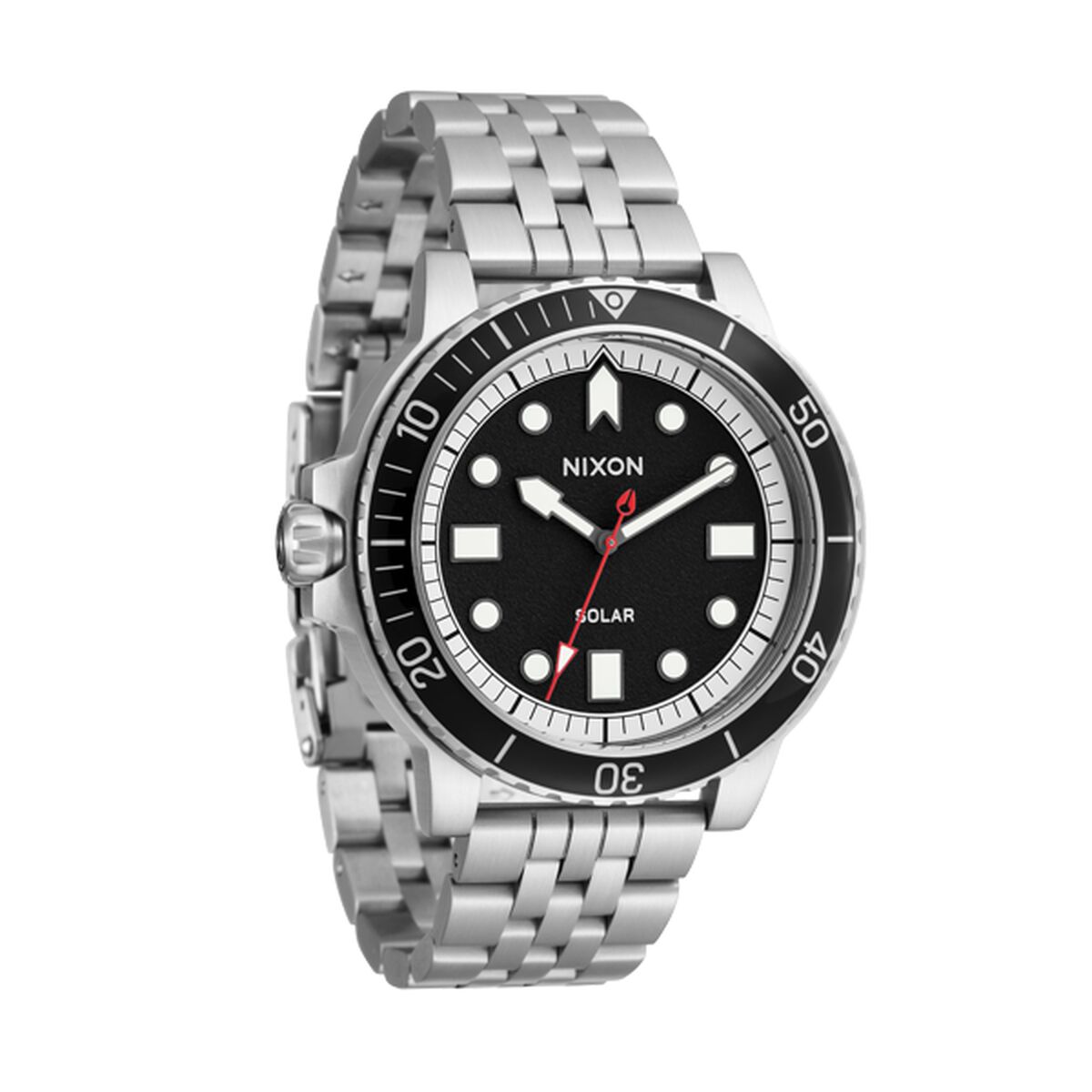 Men’s Watch Nixon A1402-5233 Black Silver