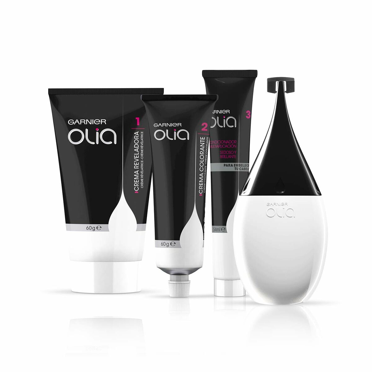 Unisex Hair Dressing Set Olia Garnier (4 pcs) 5,3  – capuccino