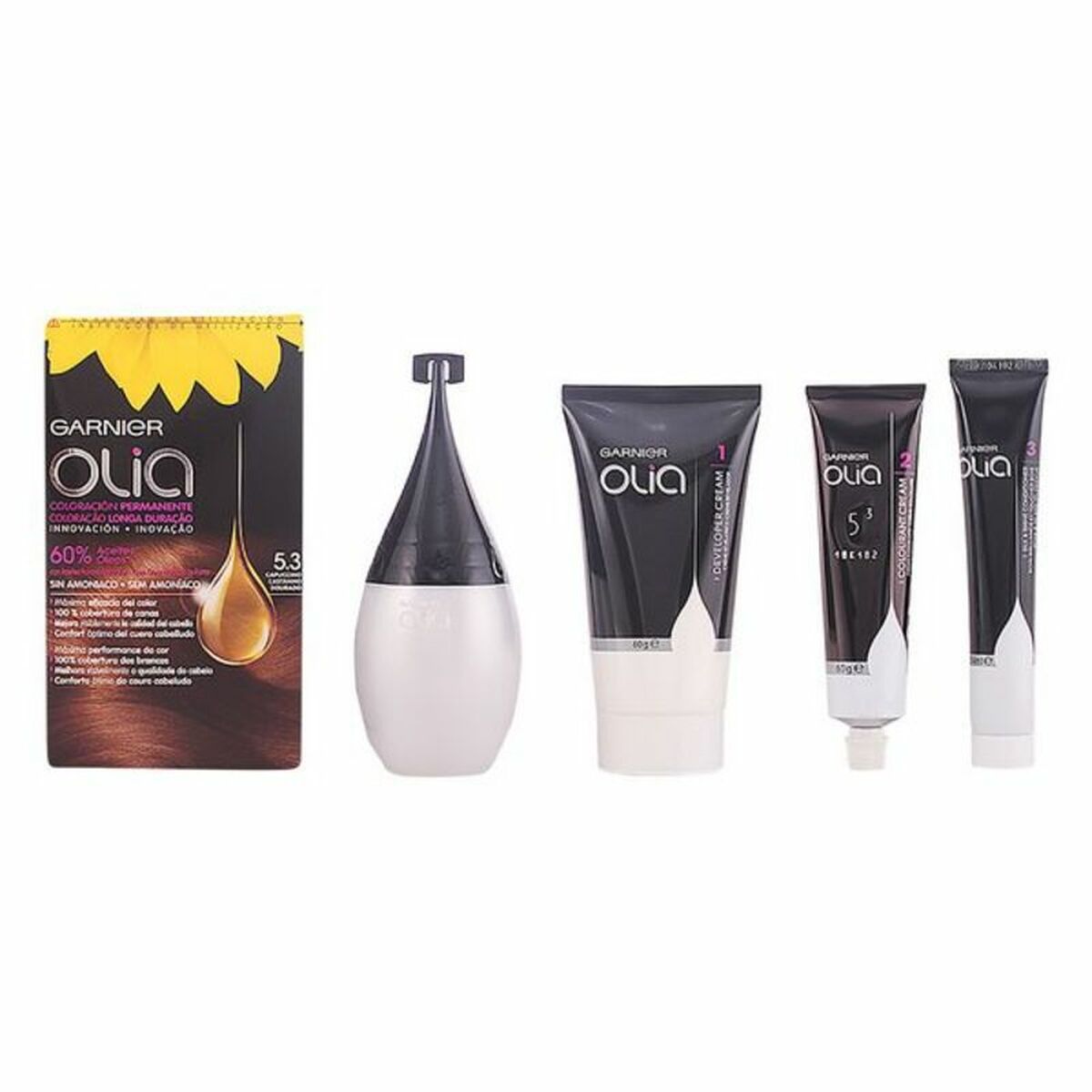 Unisex Hair Dressing Set Olia Garnier (4 pcs) 5,3  – capuccino