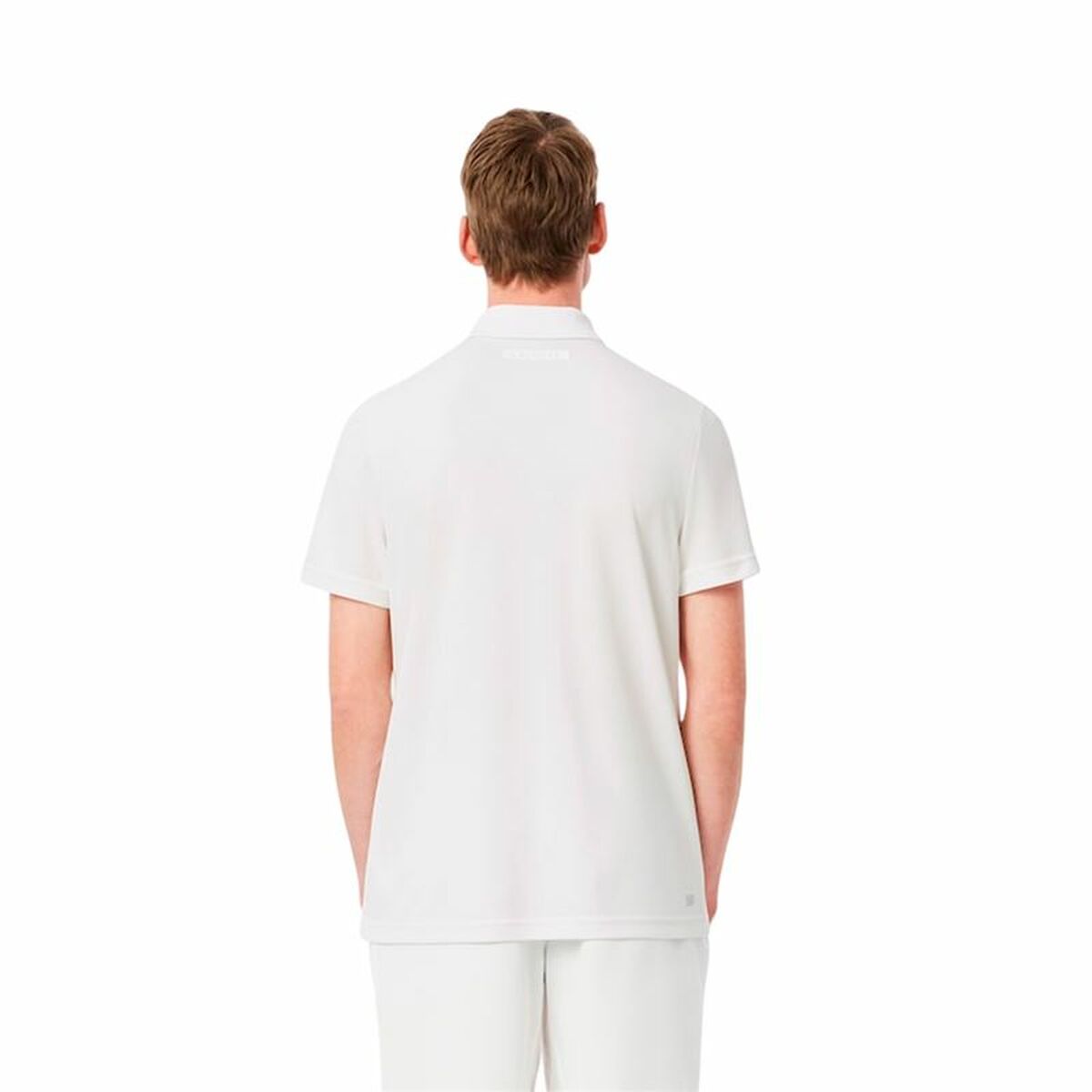 Mens Short Sleeve Polo Shirt Lacoste Djokovic Fan Collection (S)