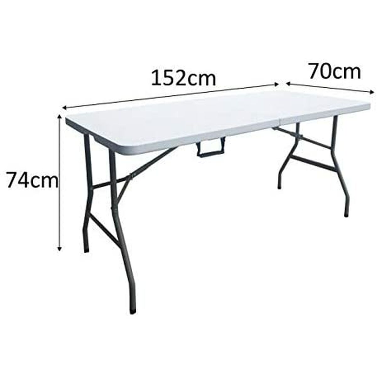 Folding Table ZJF152CZ 152 x 70 x 74 cm