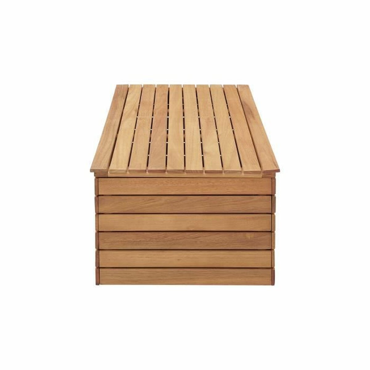 Chest Eucalyptus wood 48,5 x 109,5 x 37 cm