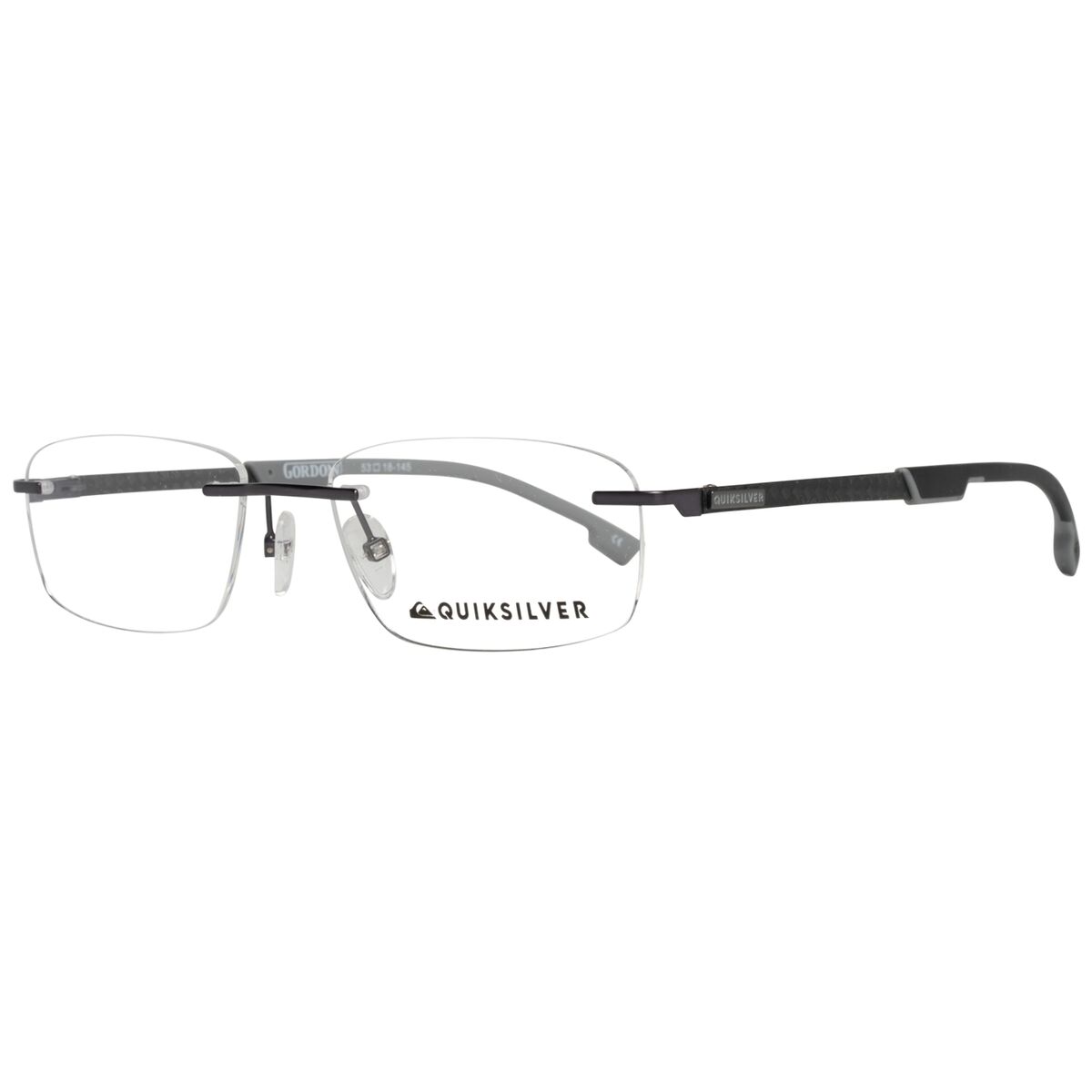 Men’ Spectacle frame QuikSilver EQYEG03048-53DBLK Grey 53 mm Men’ Spectacle frame QuikSilver EQYEG03048-53DBLK Grey 53 mm