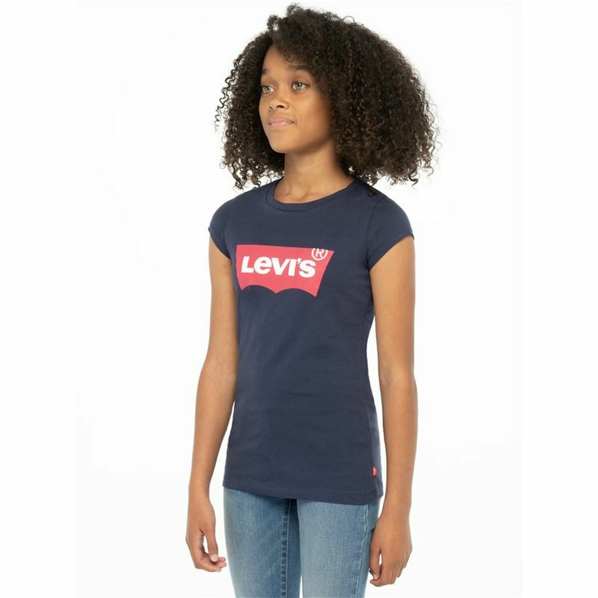 Child’s Short Sleeve T-Shirt Levi’s Batwing Dark blue Child’s Short Sleeve T-Shirt Levi’s Batwing Dark blue