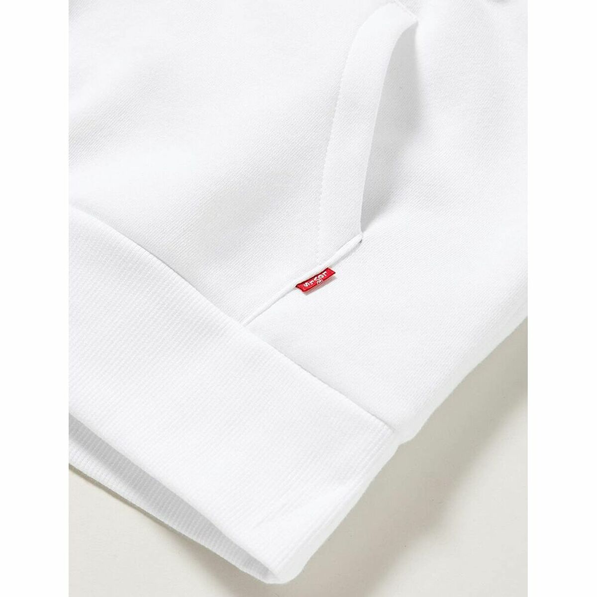 Children’s Hoodie S S KNIT TOP Levi’s E8778 White