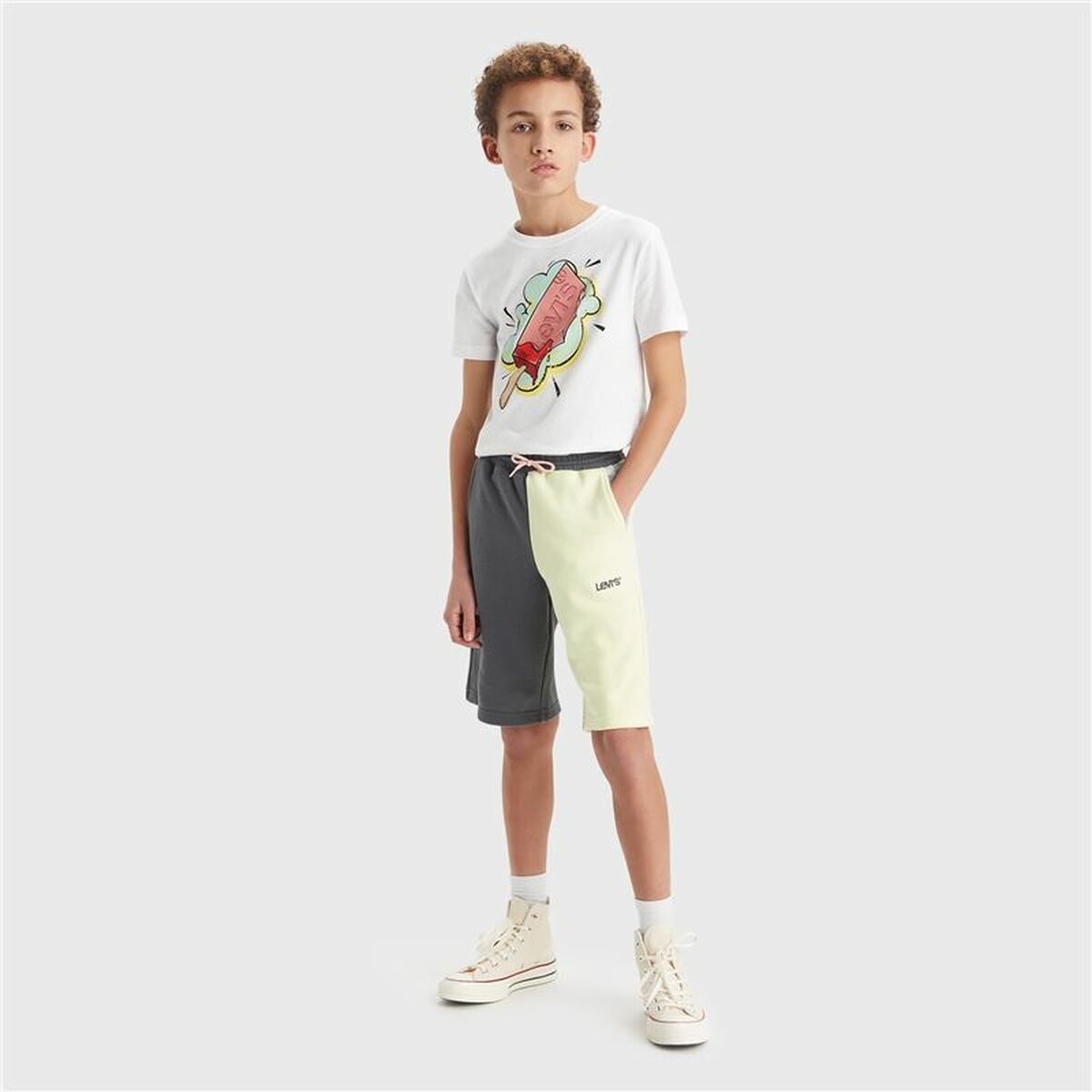 Sport Shorts for Kids Levi’s Green Black