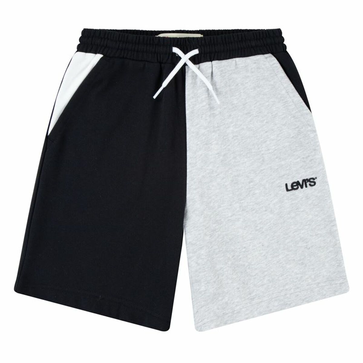 Sport Shorts for Kids Levi’s French Terr 63391 Bicoloured Black